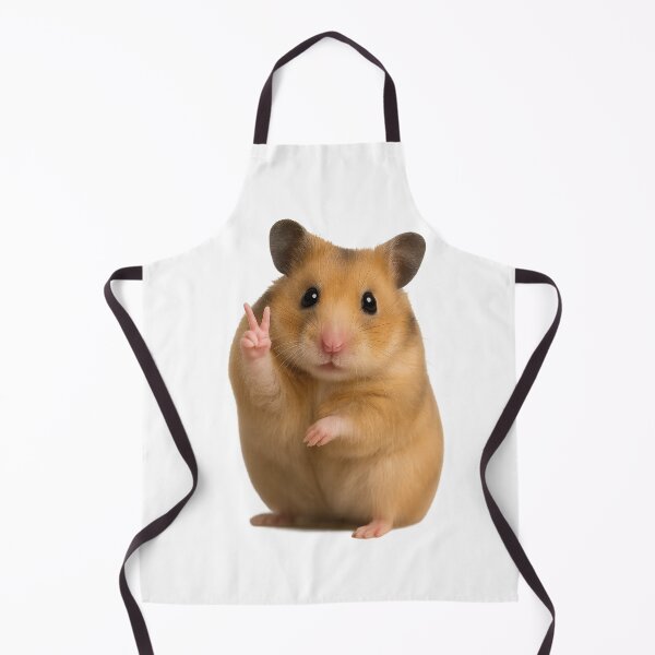 Item preview, Hamster Peace Meme designed and sold by anak-ilustra.