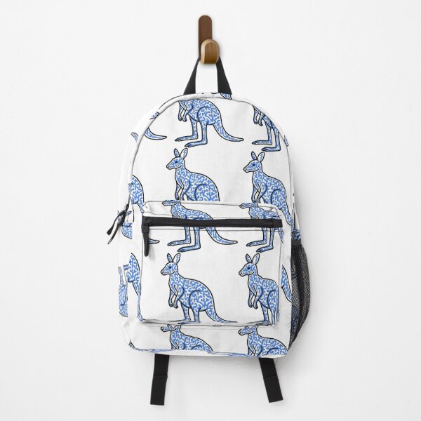 Item preview, Blue Kangaroo with white designed and sold by CazDPhotos.