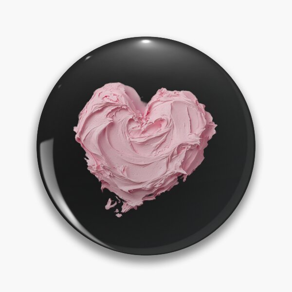 Item preview, Pink Buttercream Heart designed and sold by mallardpark.