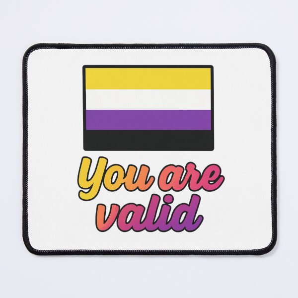 Item preview, you are valid non binary/enby designed and sold by tacocat8888.