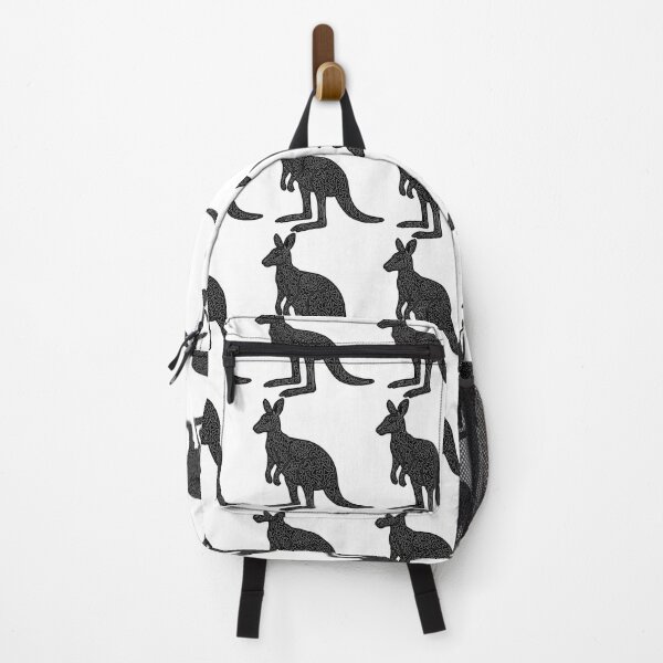 Item preview, Kangaroo black designed and sold by CazDPhotos.
