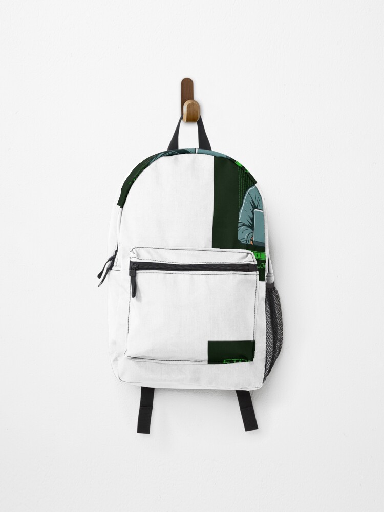 Thumbnail 1 of 3, Backpack, Hacker designed and sold by SevenseasStudio.
