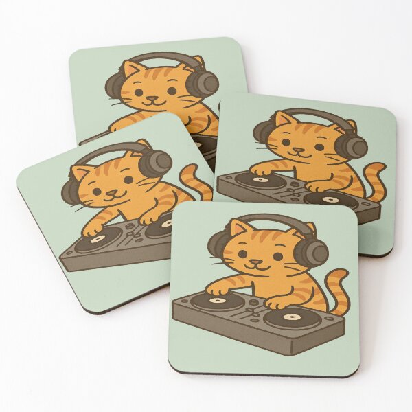 Item preview, Ginger Cat Using DJ Booth  designed and sold by Brontox.