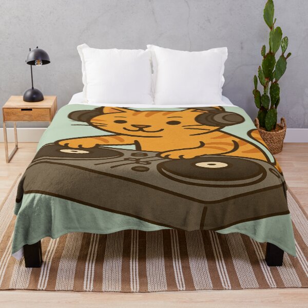Item preview, Ginger Cat Using DJ Booth designed and sold by Brontox.