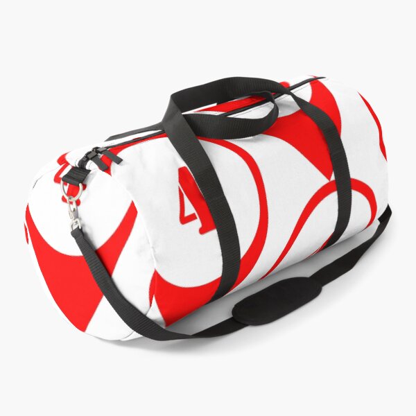 Item preview, Number 4 (four) Map Marker – Red Stencil Style Design designed and sold by Ching Teoh.
