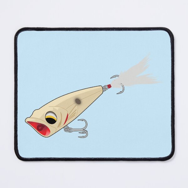 Item preview, Skitter Pop Fishing Lure - Bone designed and sold by BlueSkyTheory.