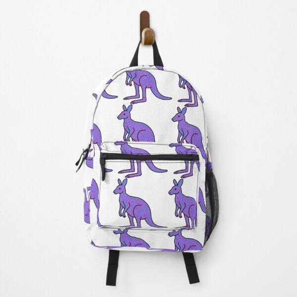 Item preview, Pink & Blue Kangaroo designed and sold by CazDPhotos.
