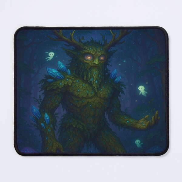 Item preview, Spirit Grove Guardian – Ancient Forest Protector Art designed and sold by LaFlamaBlancaD.