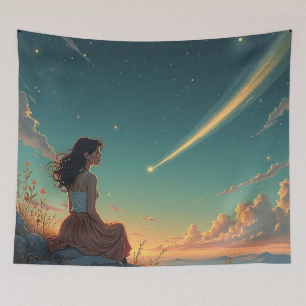 Item preview, Stellar Melancholy under the Light of a Comet. designed and sold by JonelleTshirts.