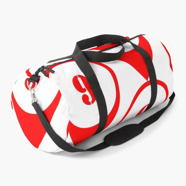 Item preview, Number 9 (nine) Map Marker – Red Stencil Style Design designed and sold by Ching Teoh.