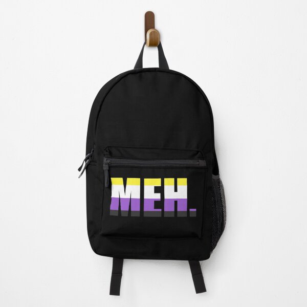 Item preview, "MEH" Enby Nonbinary NB Queer Pride Flag Graphic designed and sold by BluOddities.