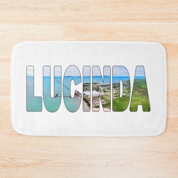 Item preview, LUCINDA - Aerial Calm Day Sugar Terminal Jetty North QLD designed and sold by Adam Gormley.