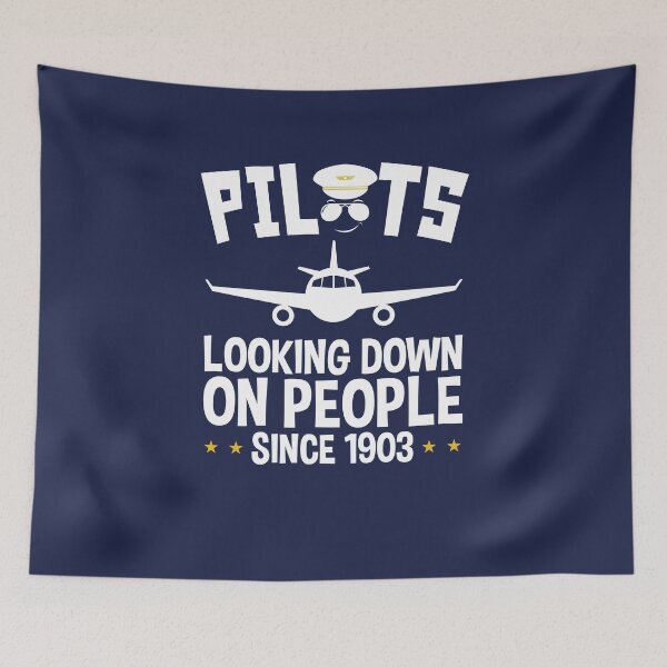 Item preview, Pilot Funny Pilots Looking Down on People Since 1903 designed and sold by jaygo.