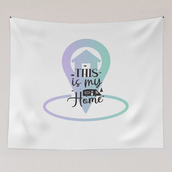 Item preview, This Is My Home – A Heartfelt Tribute to Comfort, Belonging & Identity designed and sold by Happyfreedom.
