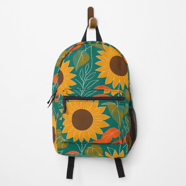 Item preview, Retro Sunflower Bloom – Vintage Floral Pattern designed and sold by Soft rot studio.