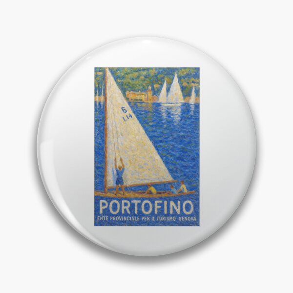 Item preview, 1941 PORTOFINO Italy Travel Poster designed and sold by retrographics.