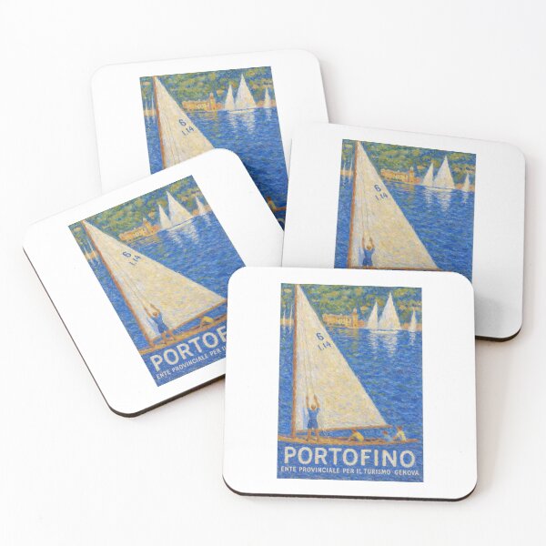 Item preview, 1941 PORTOFINO Italy Travel Poster designed and sold by retrographics.