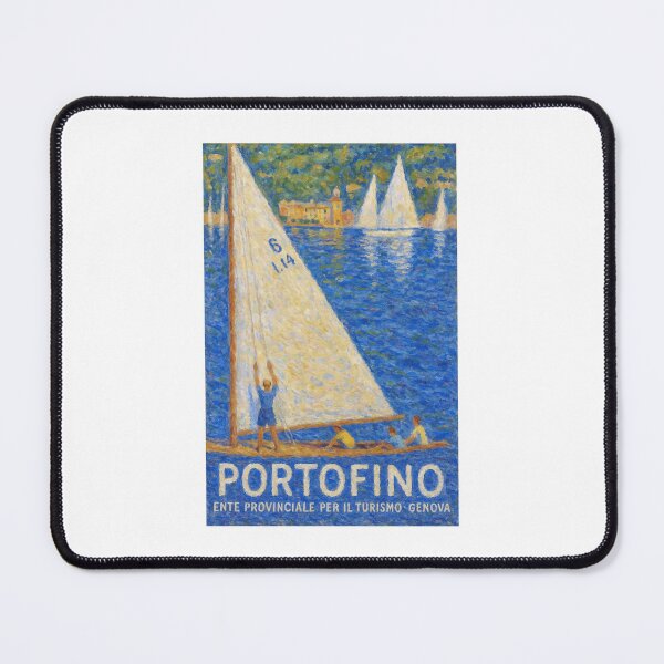 Item preview, 1941 PORTOFINO Italy Travel Poster designed and sold by retrographics.
