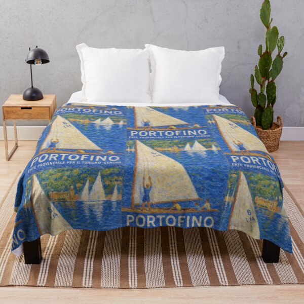 Item preview, 1941 PORTOFINO Italy Travel Poster designed and sold by retrographics.