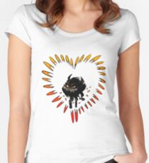 All you need is love ... and guns Women's Fitted Scoop T-Shirt