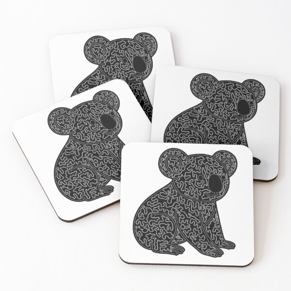Item preview, Koala black designed and sold by CazDPhotos.