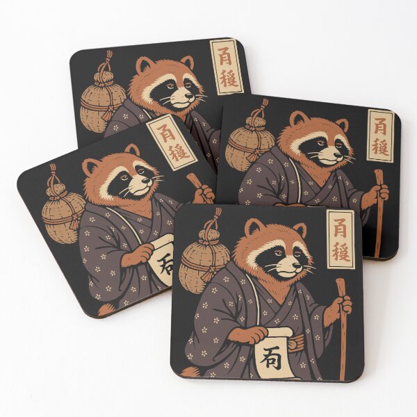 Item preview, Yokai Tanuki (Japanese demon) designed and sold by moosesclub.