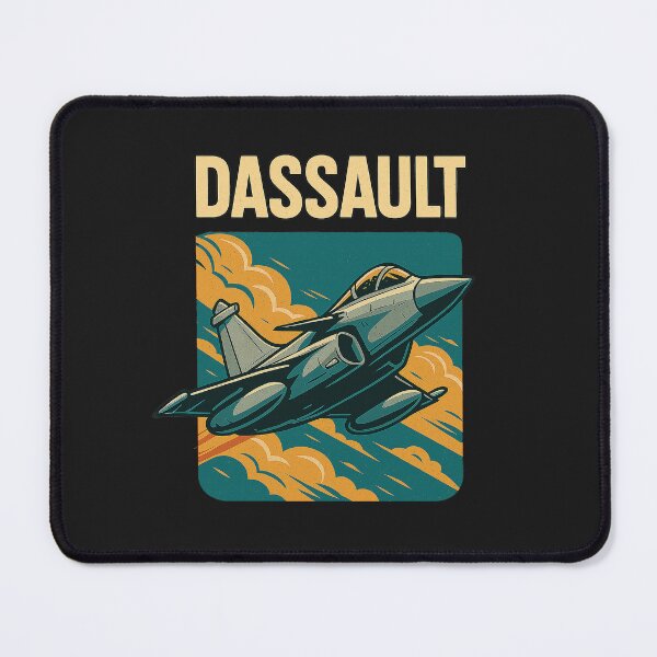 Item preview, Dassault Rafale Jet – Bold Vintage Aviation Graphic designed and sold by Kalaidax.