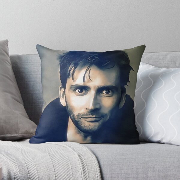 David Tennant Throw Pillow