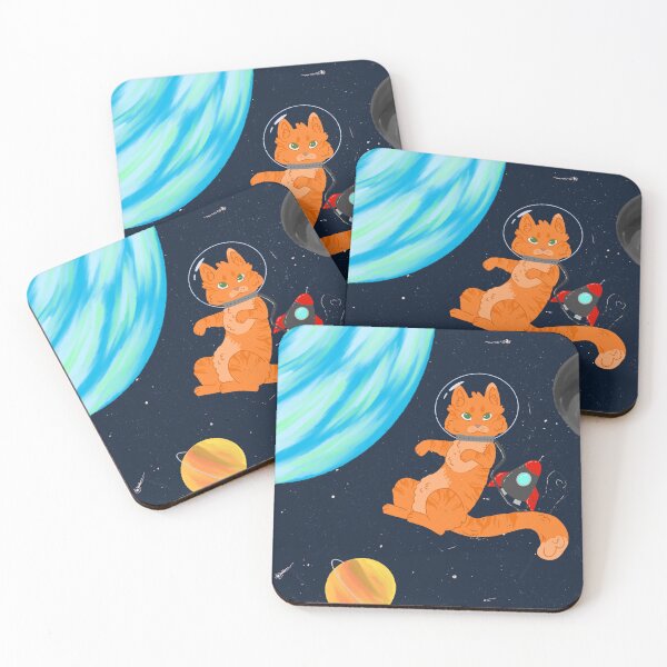 Item preview, Space Cat designed and sold by FieryFoliage.