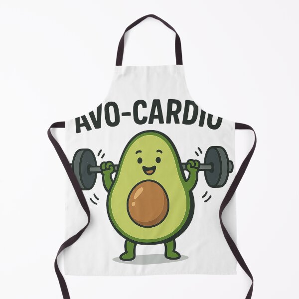 Item preview, Avo-Cardio – Workout Avocado designed and sold by IllustrifyArts.