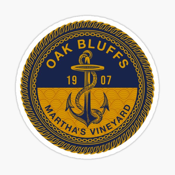 Item preview, Oak Bluffs Martha's Vineyard designed and sold by IronEcho.