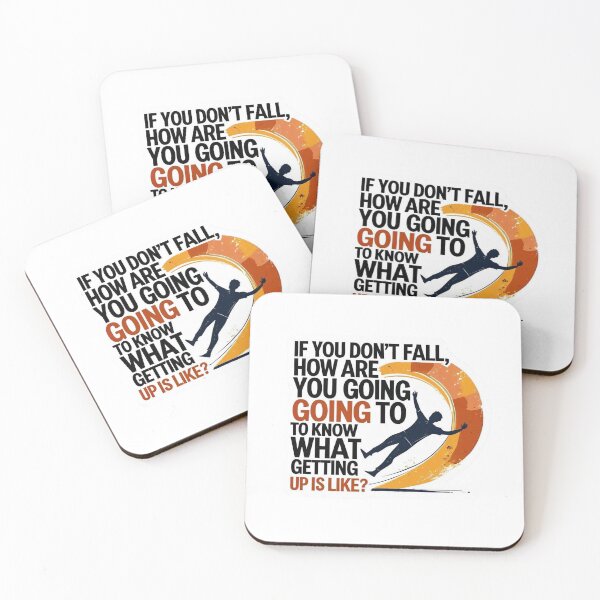 Item preview, Fall. Rise. Repeat. – Motivational Quote Sticker designed and sold by rohan71.