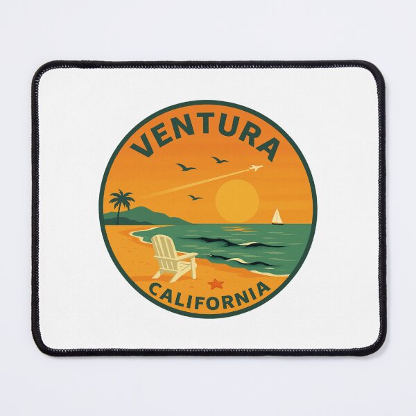 Item preview, Vintage Ventura Sunset Stickers - California Coastal Aesthetic designed and sold by CircinusStore.