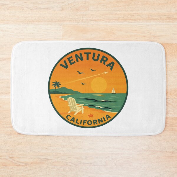 Item preview, Vintage Ventura Sunset Stickers - California Coastal Aesthetic designed and sold by CircinusStore.