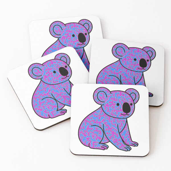 Item preview, Koala blue & pink designed and sold by CazDPhotos.