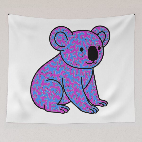 Item preview, Koala blue & pink designed and sold by CazDPhotos.