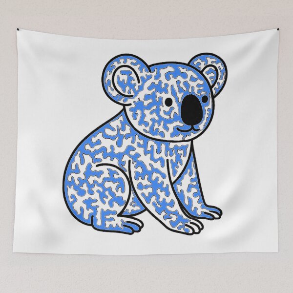 Item preview, Koala blue & white designed and sold by CazDPhotos.