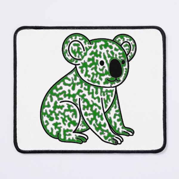 Item preview, Koala green & white designed and sold by CazDPhotos.