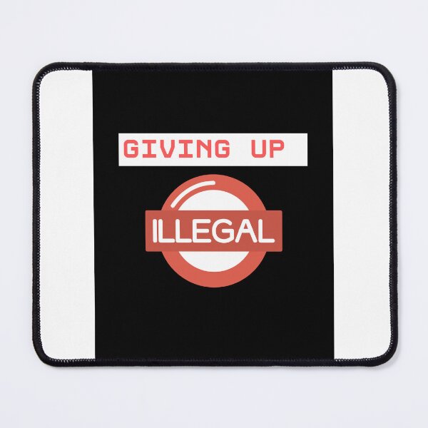 Item preview, Never give  up designed and sold by SevenseasStudio.
