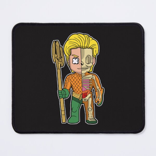 Item preview, Chibi Aquaman Half Skeleton designed and sold by Pengadaan x Merch.