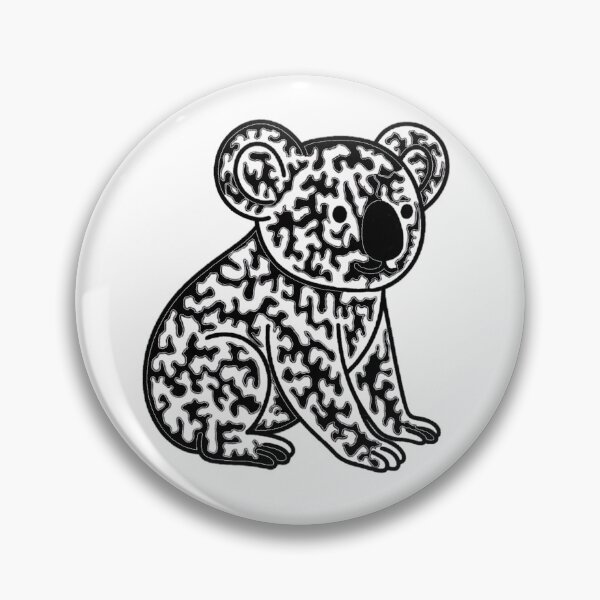 Item preview, Koala black & white designed and sold by CazDPhotos.