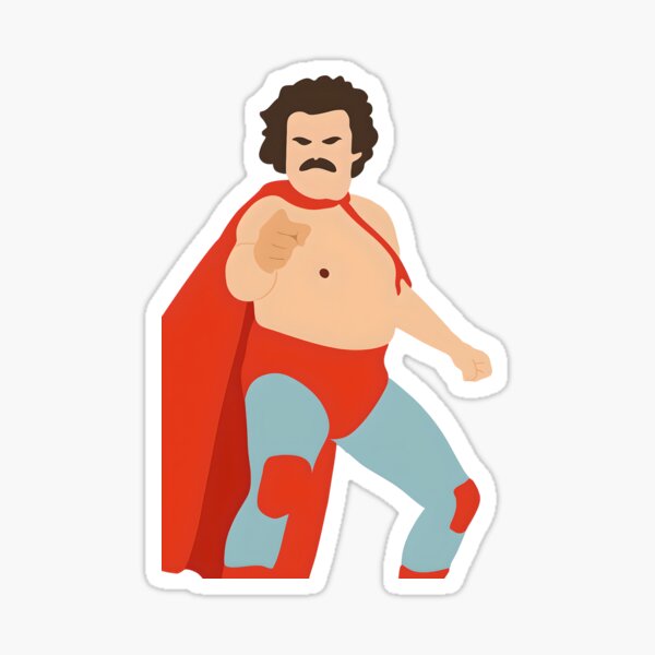 Item preview, Nacho Libre - Vector Art designed and sold by StickerWey.