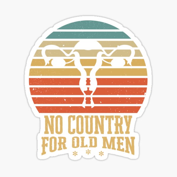 Item preview, No Country for Old Men Retro designed and sold by Smell  Cloud.