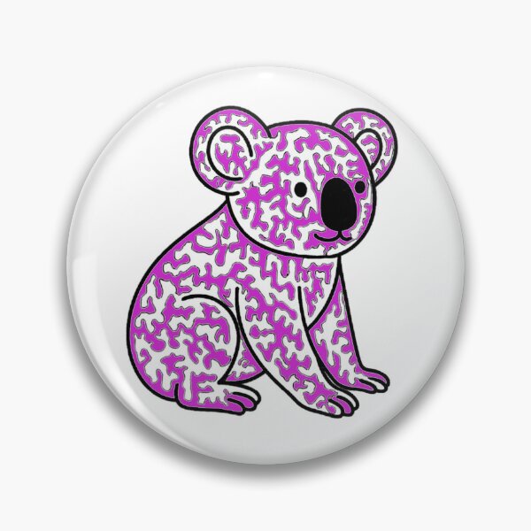 Item preview, Koala pink & white designed and sold by CazDPhotos.