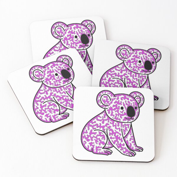 Item preview, Koala pink & white designed and sold by CazDPhotos.