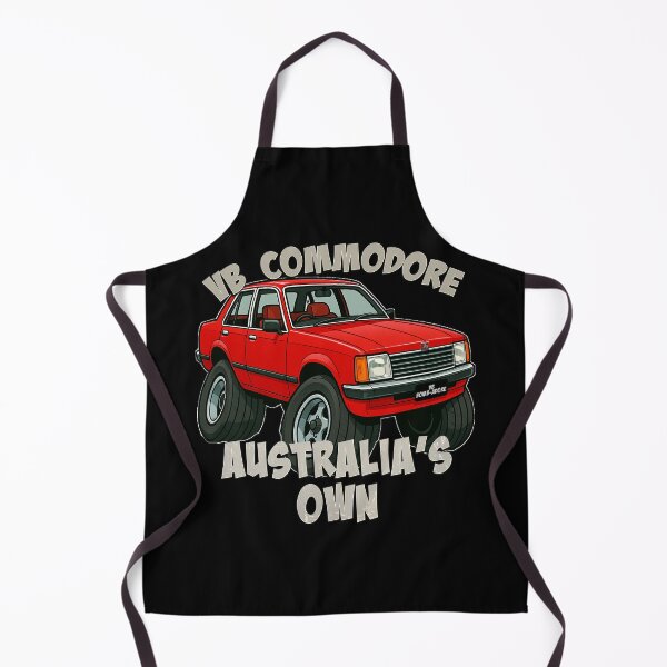 Item preview, VB Commodore Cartoon - Australia’s Own - Red Hot Muscle Car Art designed and sold by Michael van der Hoorn.