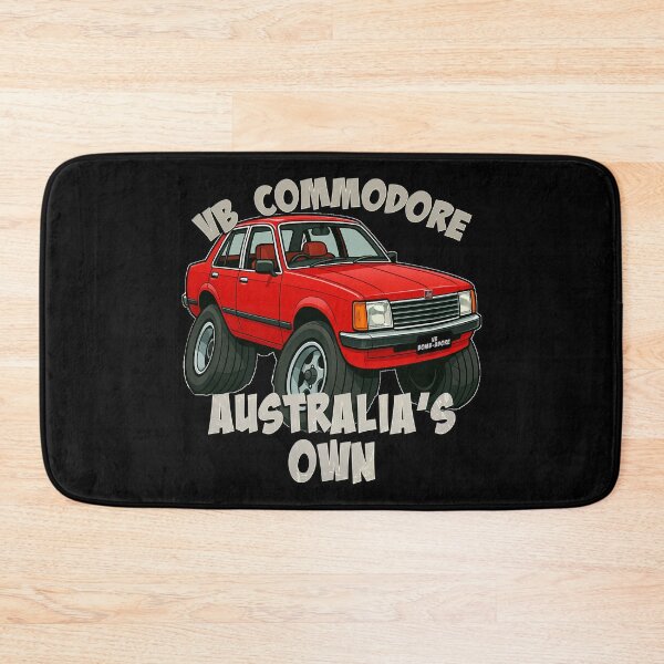 Item preview, VB Commodore Cartoon - Australia’s Own - Red Hot Muscle Car Art designed and sold by Michael van der Hoorn.