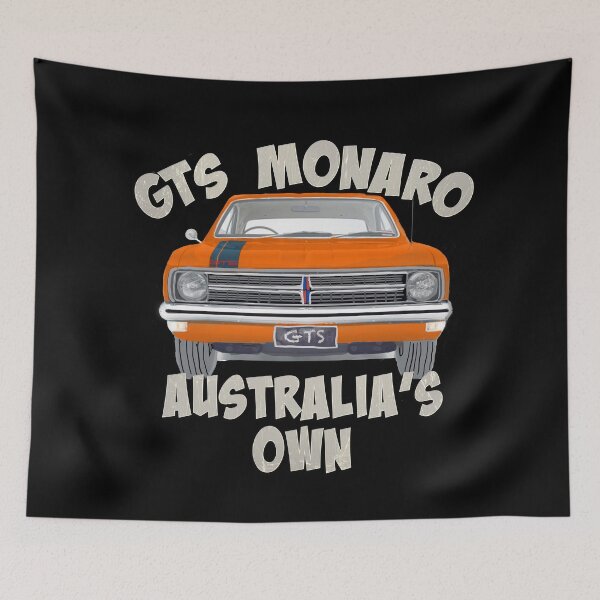 Item preview, GTS Monaro | Australia’s Own | Classic Aussie Muscle Car Pop Art designed and sold by Michael van der Hoorn.
