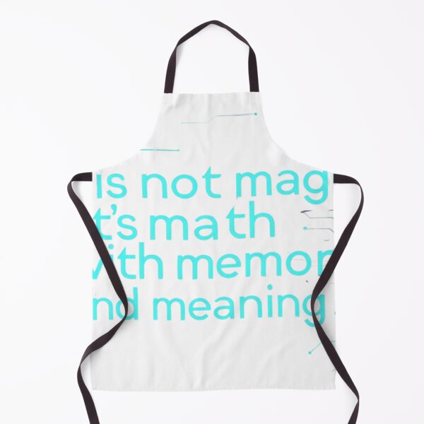 Item preview, AI: Math, Memory & Meaning designed and sold by rohan71.