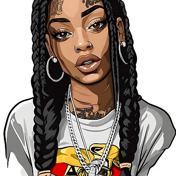 Artwork thumbnail, Pastel Queen Rapper by Ragil-Studio